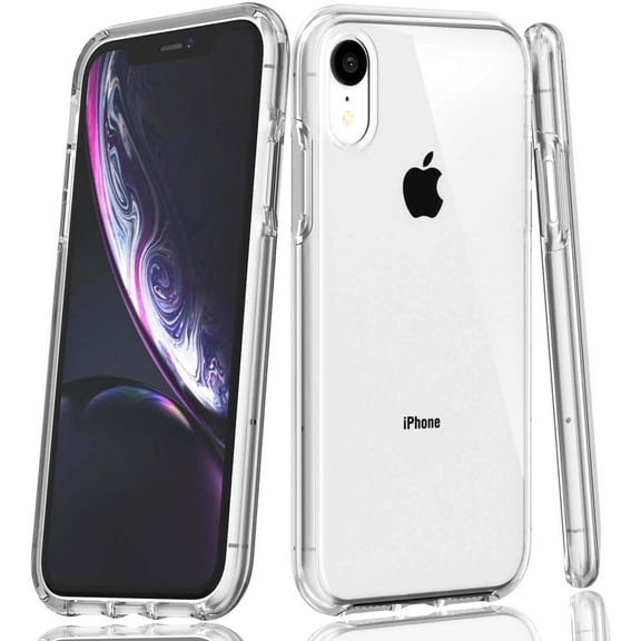 Mobilari Clear Phone Case for iPhone XR - Slim, Shockproof Protective Cover with Anti-Scratch Design | US Brand