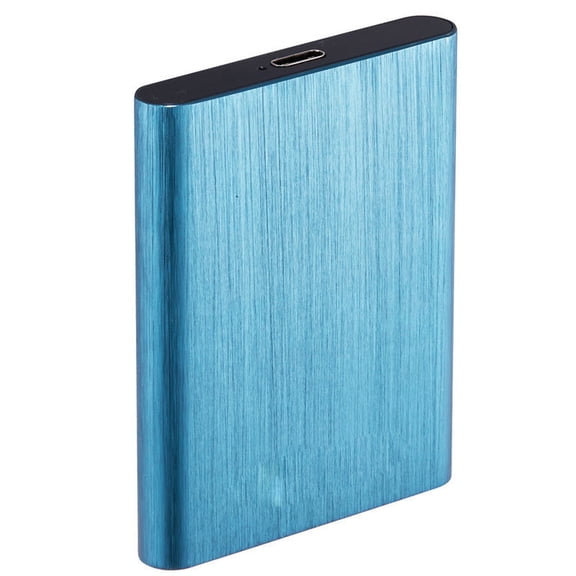 Mobile 16TB External USB Hard Drive, Slim Hard Disk, USB 3.0 Streamlined for Laptop Data Backup (Silver)
