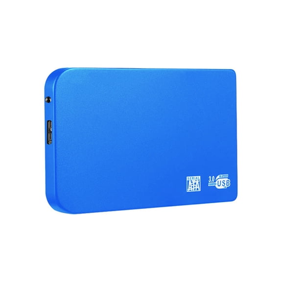 Mobile 4TB External USB Hard Drive, Slim Hard Disk, USB 3.0 Practical for Home and Office Storage (Blue)