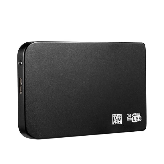 Mobile 4TB External USB Hard Drive, Slim Hard Disk, USB 3.0 Streamlined for Laptop Data Backup (Black)