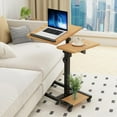 thumbnail image 1 of Mobile Adjustable Height Laptop Stand PC Computer Portable Notebook Swivel Laptop Desk Rolling Table Desk Cart Tiltable with Wheels Casters& Mouse Pad Table, 1 of 5