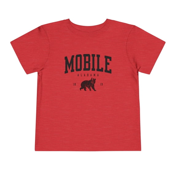 Mobile Alabama Toddler Shirt Gifts Boy Girl Size 2T-5T