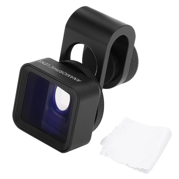 Mobile Anamorphic Lens 1.33X Wide Screen Deformation Filmmaking Lens For Phones / IOS Pad