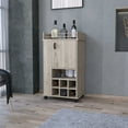 thumbnail image 1 of Mobile Bar Cart with 6 Wine Racks - Great for Wine Collection Display, 1 of 3