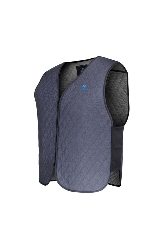 V-Neck Zipper Polyester, Cooling Vest (Men's)