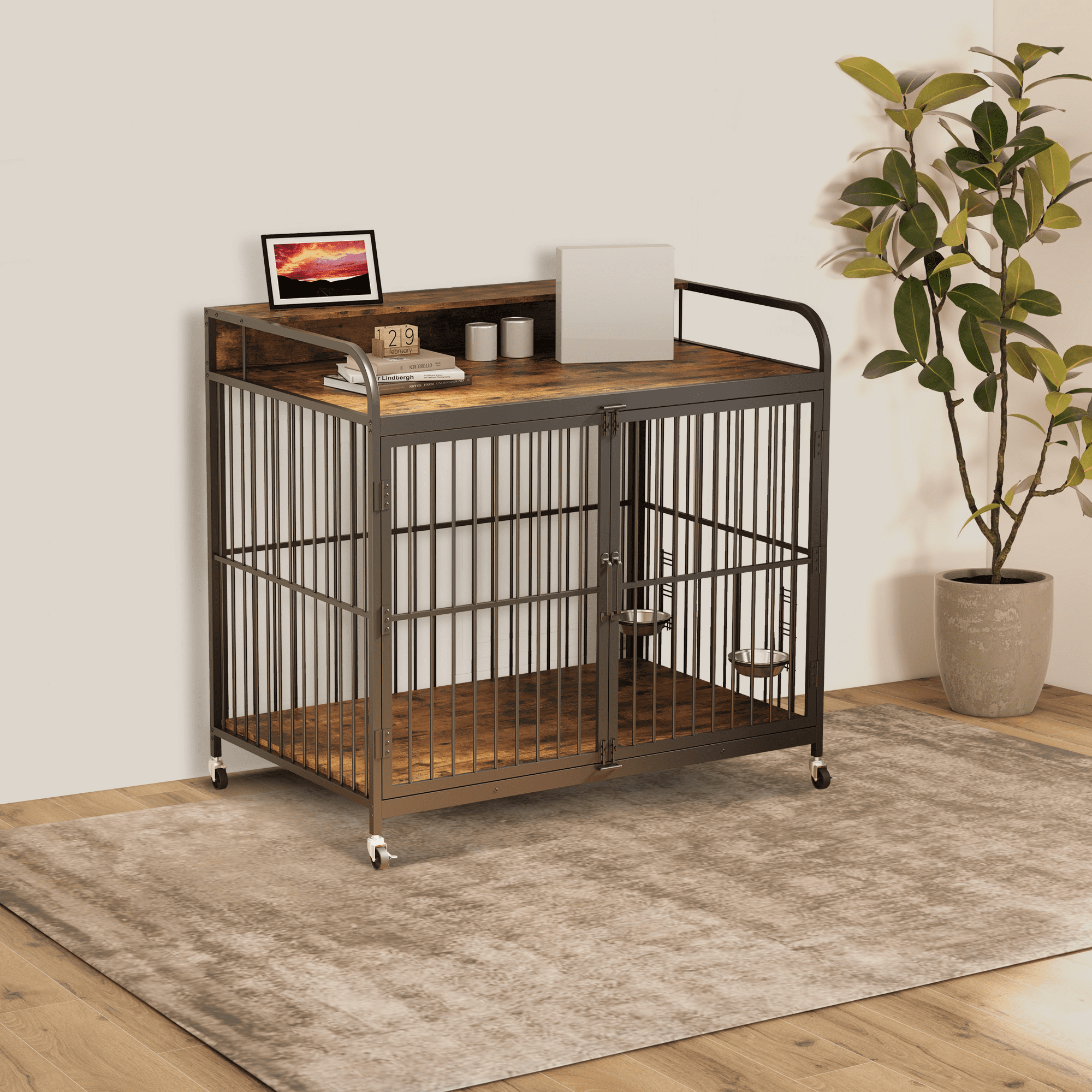 A closer look at Mobile Dog Crate For Small Apartments