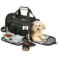 thumbnail image 1 of Mobile Dog Gear Pet Carrier Plus, 17"H, Black, 1 of 16
