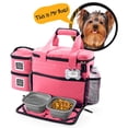 thumbnail image 1 of Mobile Dog Gear Week Away Bag, Small, Pink, 1 of 5