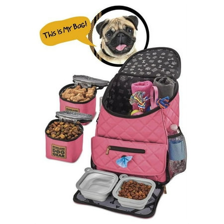 Mobile Dog Gear Weekender Backpack, Pink