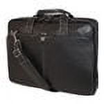 Mobile Edge Deluxe Leather Briefcase - notebook carrying case