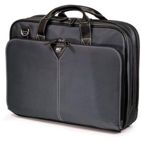 Mobile Edge MEGBCP Graphite Premium Nylon Laptop 15.6" Briefcase Graphite