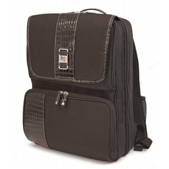 Mobile Edge MESFOBP ScanFast Onyx Backpack- Checkpoint Friendly Laptop Bag
