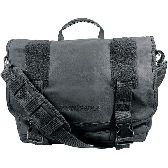 Mobile Edge MEUME1 14.1" PC/15" MacBook Pro ECO Ultrabook Messenger Bag (Black) 