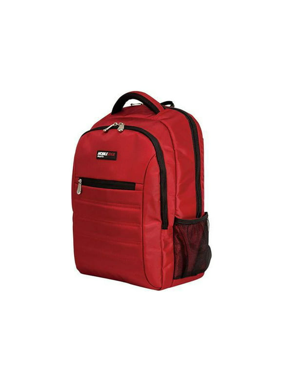 Mobile Edge - SmartPack 15.6" Laptop/Tablet Backpack - Crimson Red