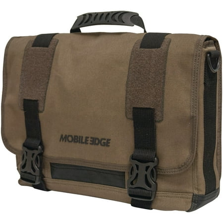Mobile Edge - ECO Messenger Bag for 15" Apple® MacBook® Pro - Olive/Black
