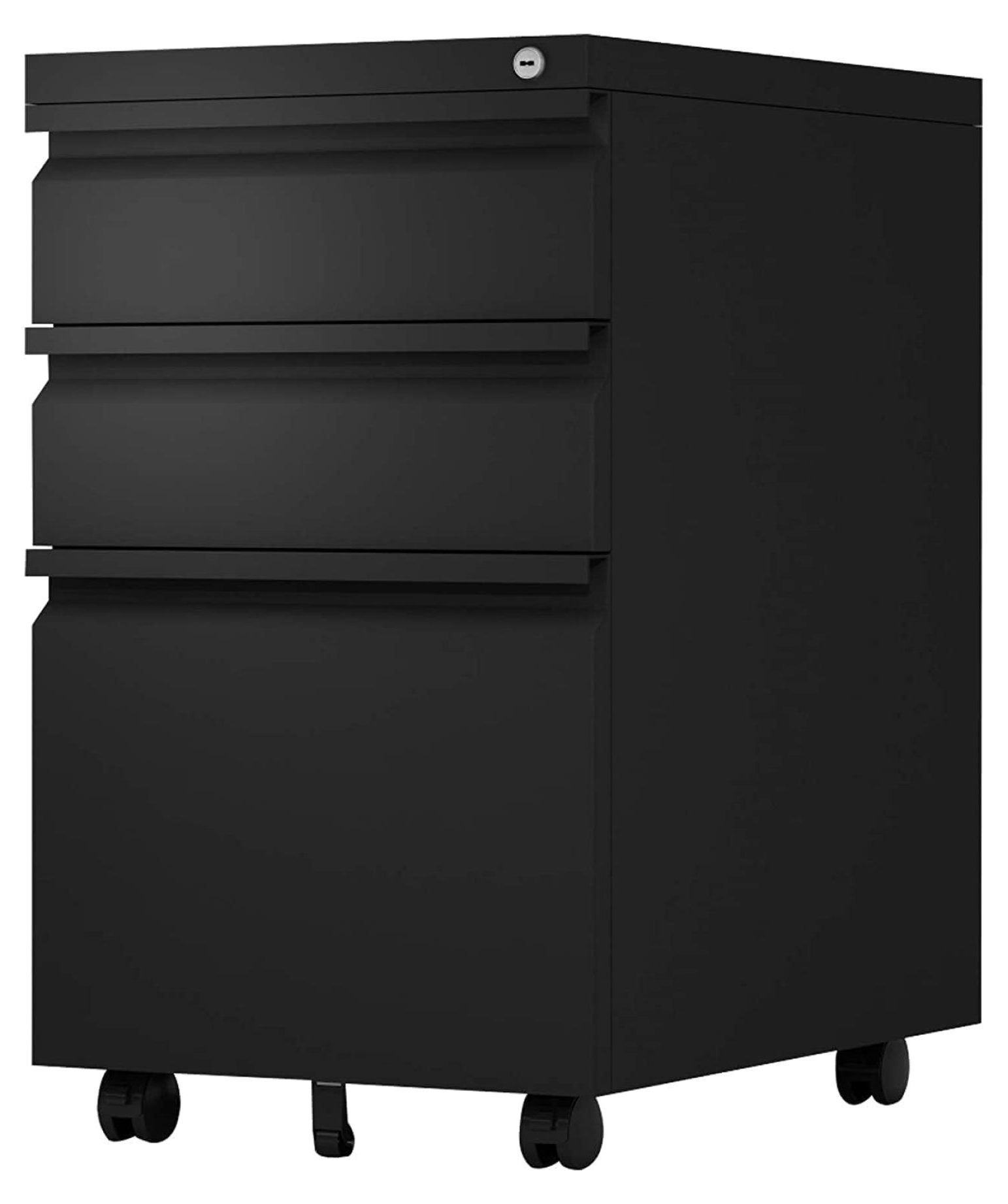 Mobile File with 3 Drawers, Office Pedestal Files with