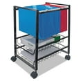 thumbnail image 1 of Mobile File Cart, Black, 1 of 6