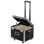 Vaultz Mobile File Chest; Letter/Legal; 15" H x 17 3/8" W X 3/8 W X 14 3X8 "D