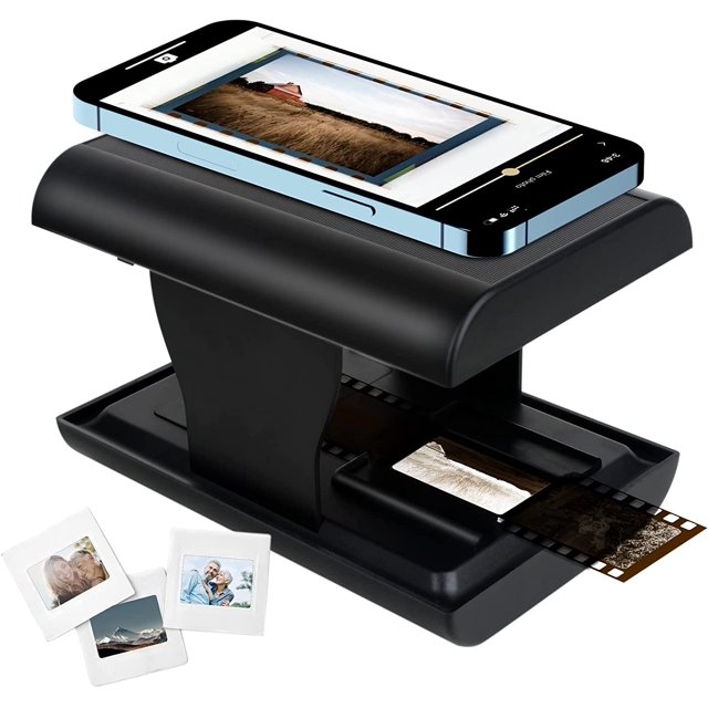 Mobile Film Scanner, 35mm Slide and Negative Scanner for Old Film to