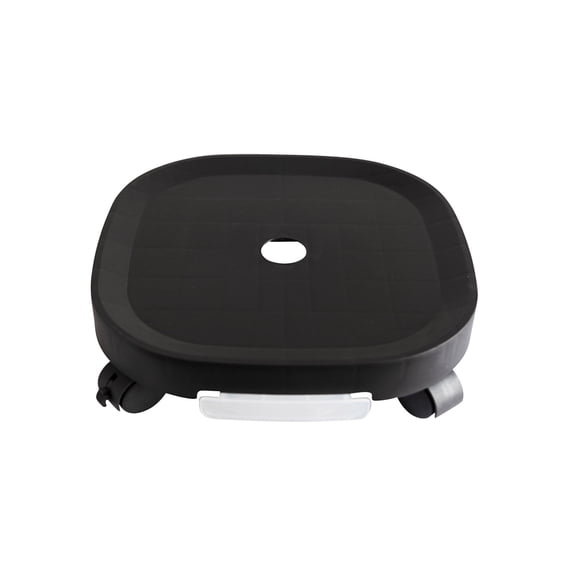 Mobile Flowerpot Tray with Wheels | Rolling Plants Caddy with Pull-Out Drain | 4 Universal Casters with Brakes for Indoor & Outdoor Use