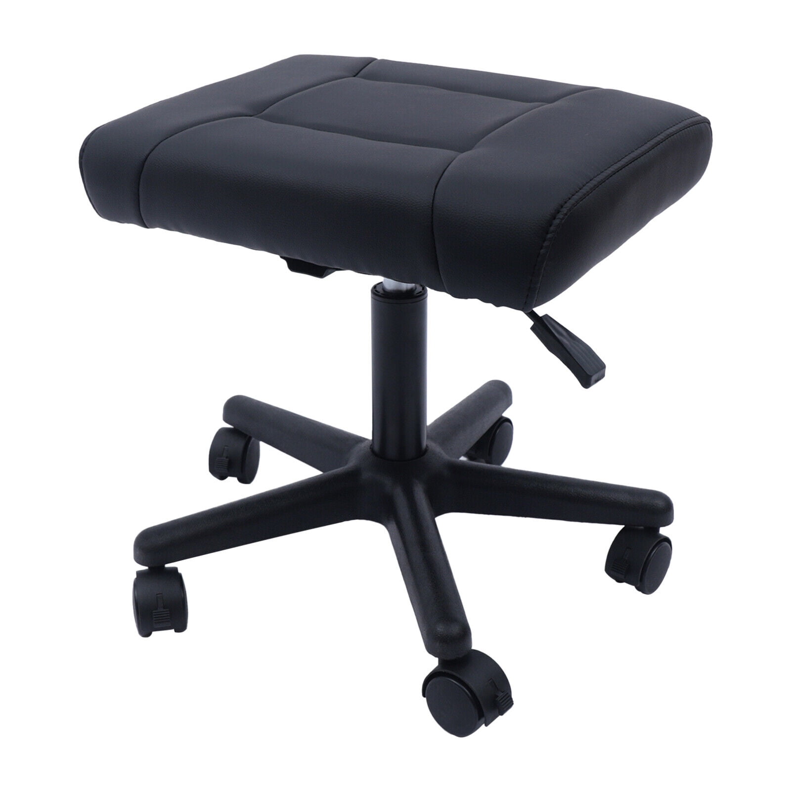 Mobile Footrest with Wheels Work Comfort Height Adjustable Computer ...