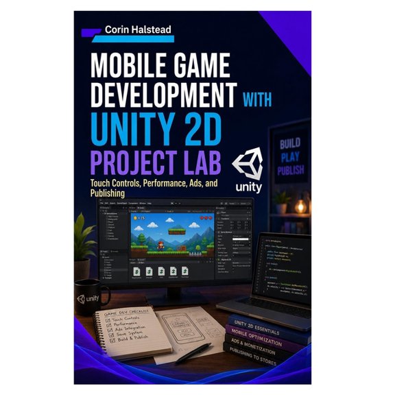 Mobile Game Development with Unity 2D Project Lab: Touch Controls, Performance, Ads, and Publishing, (Paperback)