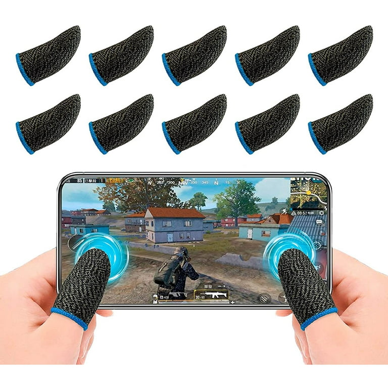 20Pcs Finger Sleeves for Mobile Game Controller ,Thumb Sleeves Anti-Sweat  Breathable Seamless Touchscreen Covers Set for PUBG - AliExpress