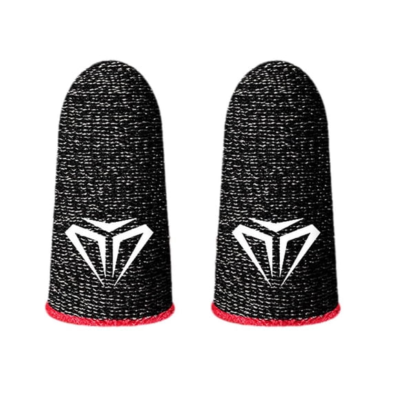 Mobile Game Fingertip Gloves For PUBG Gamer Sweatproof Anti-slip Finger Sleeve= O7X0