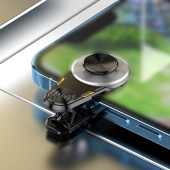 Mobile Game Screen Controller Clip, Universal Joystick for Smartphone and Tablet, Clip-On Gaming Accessory with Firm Suction for iOS/Android