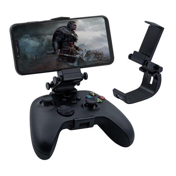 Mobile Gaming Clip for Xbox Series X and Xbox Series S, Adjustable Phone Game Holder Mount Clamp for Xbox Series X/S Wireless Controllers