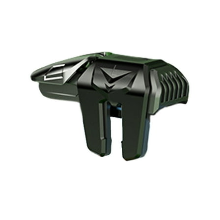 Mobile Gaming Controller - 6-Finger Aim/Fire-Buttons Joysticks - Clip-On Phone Gamepad for FPSGames