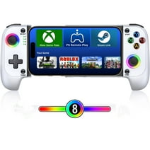 Mobile Gaming Controller for Android /IPhone,Beboncool Bluetooth Wireless Gamepad Designed for Xbox Game Pass Ultimate, Steam Link,Arcade,GeForce Now,White