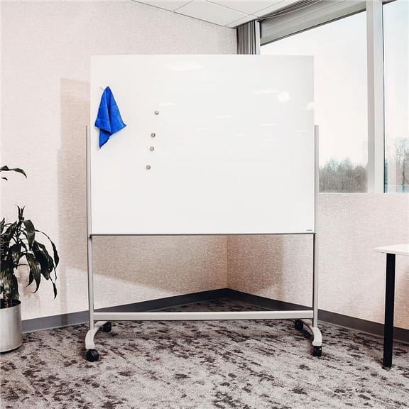 Mobile Glass Board - 60 x 48 in.