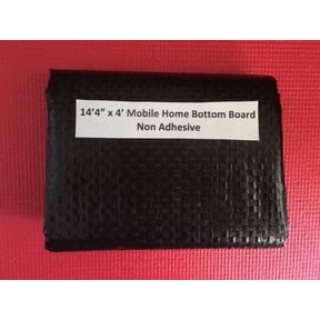 Mobile Home Bottom Board Board Belly Pan Vapor Barrier Repair Patch Fabric