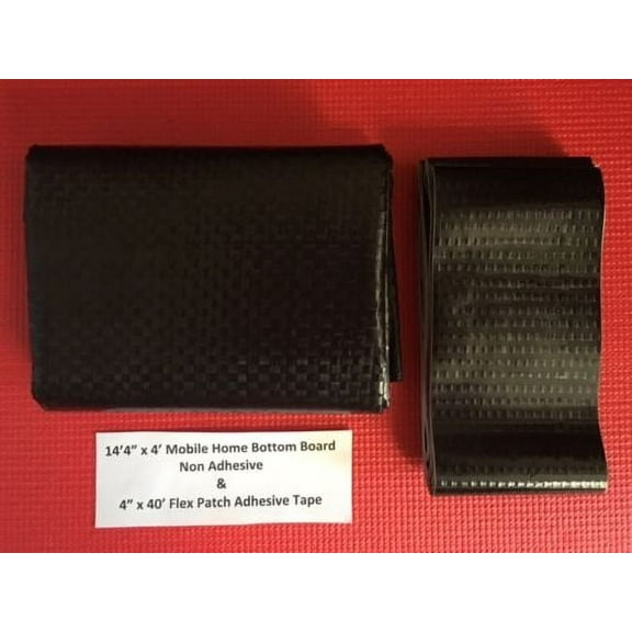 Mobile Home Bottom Board & Flex Patch Repair Tape Combo