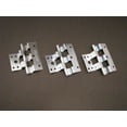 thumbnail image 1 of Mobile Home Exterior Combination Door Hinges, Zinc, Silver with 3 Pieces 3 Pack, 1 of 2