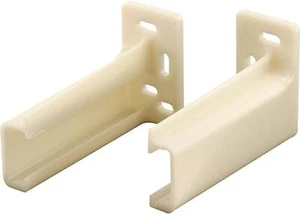 Mobile Home Parts Direct Drawer Track Back Plate, 3/8 In. X 1 In., Plastic,