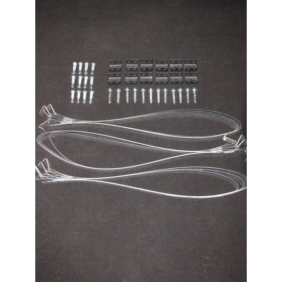 Mobile Home Parts Set of 8 Dry Concrete Anchors Tie Down Straps & Bolts