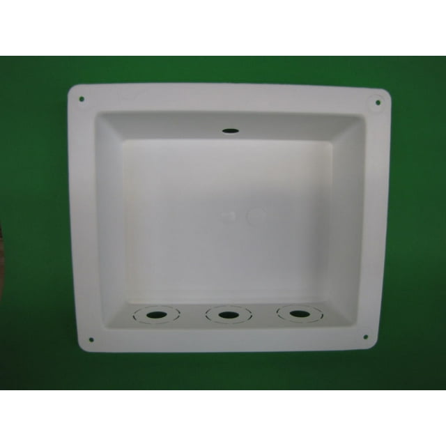 Washer Universal Mobile Home Parts White Washing Machine Outlet Box