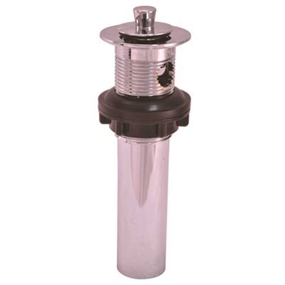 Mobile Home/RV Chrome Plastic Lavatory Sink 1-1/4 CO Plug & Drain