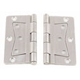 thumbnail image 1 of Mobile Home/RV Interior Butterfly Brushed Nickel Hinge Set (2 Pack) with Screws, 1 of 2