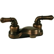 Mobile Home/RV/Marine 4" Oil Rubbed Bronze Lavatory Faucet with Lever Handles