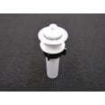 thumbnail image 1 of Mobile Home RV Marine Parts Bathroom Lav Sink Drain White Plastic, 1 of 2