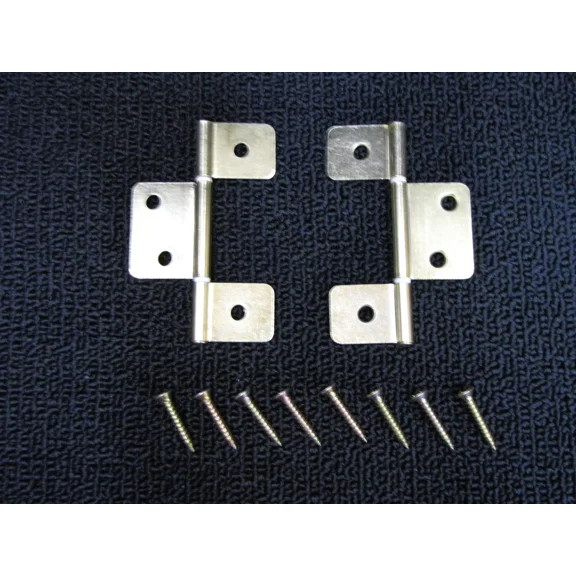 Mobile Home Rv Parts Interior Door Hinges Package Of 6 Non-Mortise Brass Finish