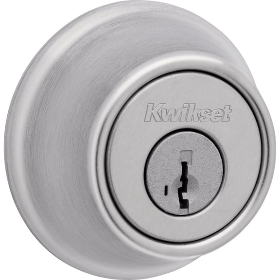 Mobile Home Single Cylinder Deadbolt with Smartkey - Single Pack
