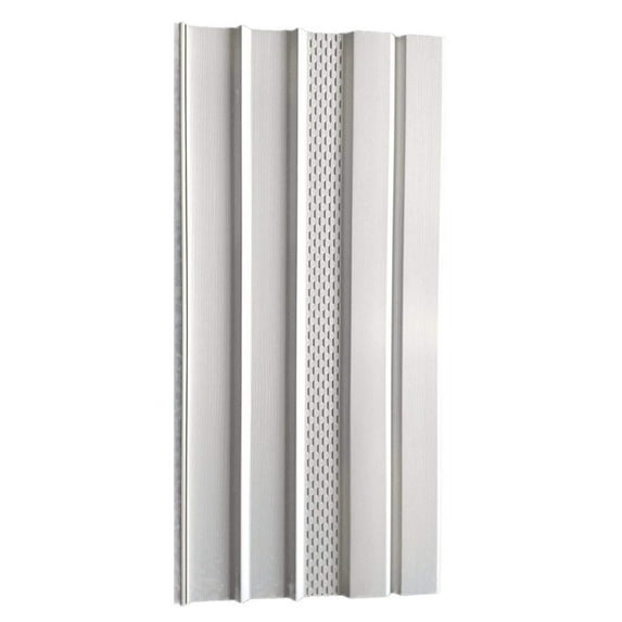 Mobile Home Skirting Box of 8 Vented White Panels 16" Wide X 35" Tall. Premium 40 Mil Thickness