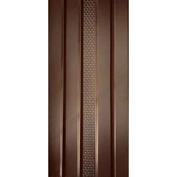Mobile Home Skirting Dark Brown Box of 8 Vented Panels 16" Wide X 35" Tall. Premium 40 Mil Thickness