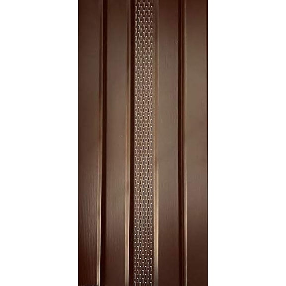 Mobile Home Skirting Dark Brown Box of 8 Vented Panels 16" Wide X 35" Tall. Premium 40 Mil Thickness