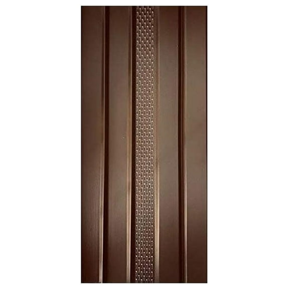 Mobile Home Skirting Dark Brown Box of 8 Vented Panels 16" Wide X 35" Tall. Premium 40 Mil Thickness
