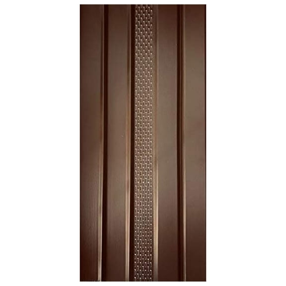 Mobile Home Skirting Dark Brown Box of 8 Vented Panels 16" Wide X 46" Tall. Premium 40 Mil Thickness